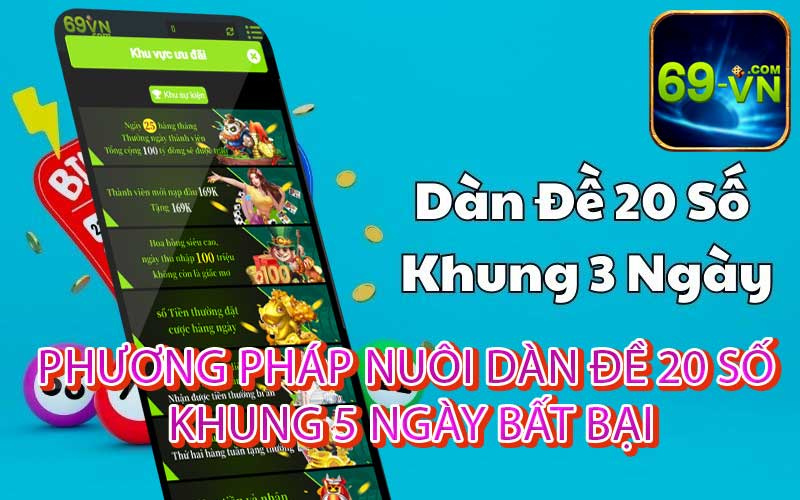 Dàn Đề 20 Số Khung 5 Ngày